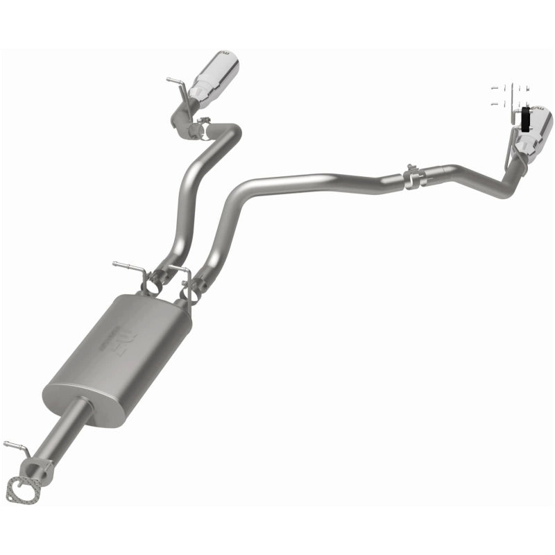 MagnaFlow 2019 Ram 1500 Street Series Cat-Back Exhaust Dual Rear Exit w/Polished Tips - 19498