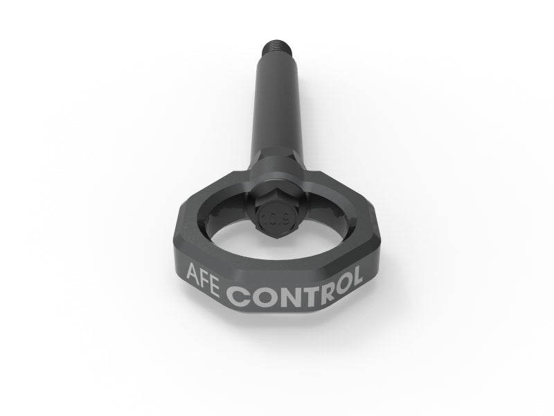 aFe 23-25 BMW M2 (G87) CONTROL Front / Rear Tow Hook - Gray - 450-502004-G