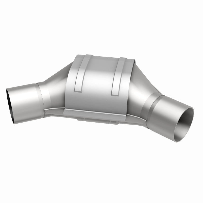 MagnaFlow Universal Catalytic Converter 2.50inch Angled Inlet/Outlet - 99186HM