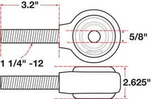 Load image into Gallery viewer, SPC Performance xAxis Rod End Ball Joint