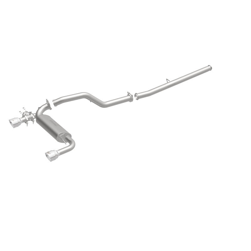 MagnaFlow Cat-Back 2016 Ford Focus RS 3in SS Dual Outlet 4.5in Polished Tips - 19281
