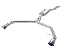 Load image into Gallery viewer, aFe MACH Force-Xp 13-16 Audi Allroad L4 SS Axle-Back Exhaust w/ Blue Flame Tips - 49-36437-L