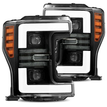 Load image into Gallery viewer, AlphaRex 17-19 Ford F-250 SD PRO-Series Proj Headlights Plank Style Black w/Activ Light/Seq Signal - 880108
