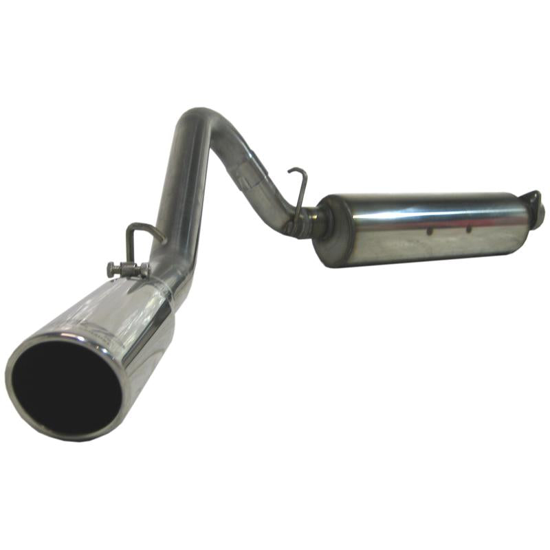 MBRP 2000-2006 Jeep Wrangler (JK) Inline-4 2.5L Inline-6 4.0L Cat Back Single Side - S5500409