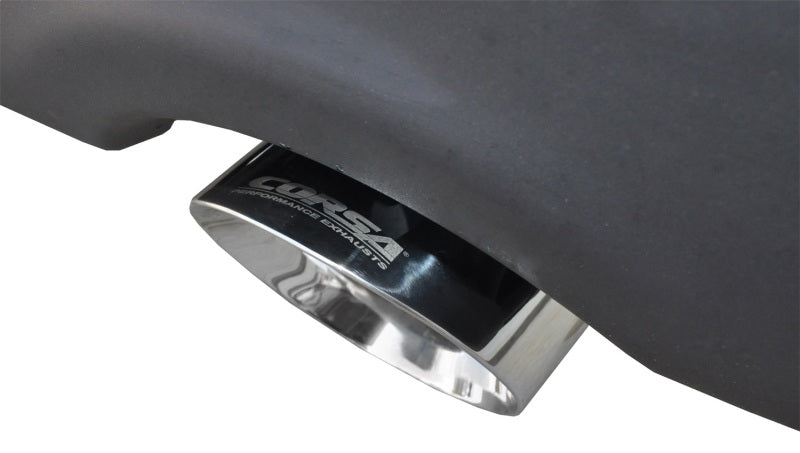 Corsa 2009-2018 Dodge Ram 1500 4.7L Quad/Crew Cab/Short Bed Polished Dual Exit Cat-Back Exhaust - 14405