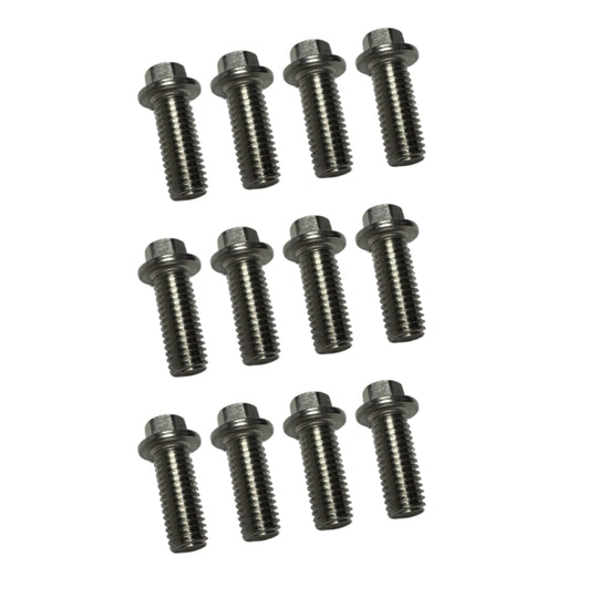 Kooks Early Ford Coyote  Header Bolt Kit (Coarse Thread) Qty 16 - M10 - 1.50 x 25mm Bolts - BK112