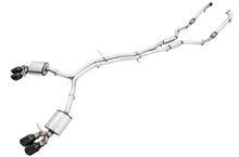 Load image into Gallery viewer, AWE Tuning Audi B9 S5 3.0T Touring Edition Exhaust - Black Diam Tips (102mm) - 3015-43092