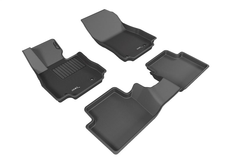 3D MAXpider 17-20 Toyota Yaris / Yaris iA Kagu Black Full Set - L1TY22701509