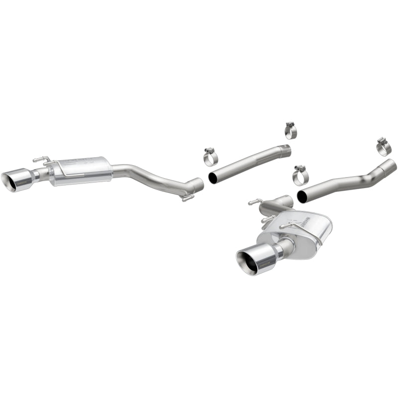 MagnaFlow 10-11 Camaro 6.2L V8 2.5 inch Street Series Axle Back Stainless Cat Back Exhaust - 15092