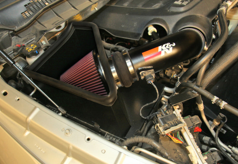 K&N 14-15 Ram 2500/3500 6.4L V8 High Flow Performance Intake Kit - 77-1568KTK
