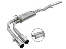 Load image into Gallery viewer, aFe Rebel Series 3in-2.5in 409 SS Cat-Back Exhaust 09-18 GM Silverado/Sierra 1500 V6-4.3L / V8-4.6L - 49-44098-P