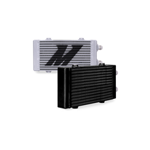 Load image into Gallery viewer, Mishimoto Universal Small Bar and Plate Dual Pass Black Oil Cooler - MMOC-DP-SBK