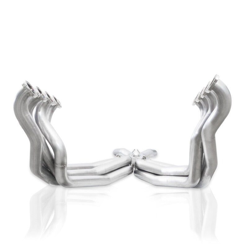 Stainless Works 2014-18 Corvette 6.2L Headers 2in Primaries w/ High-Flow Cats X-Pipe - C72CAT