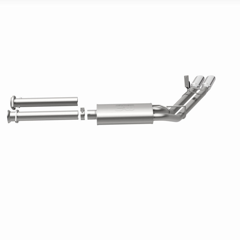 Magnaflow 15-21 Ford F-150 Street Series Cat-Back Performance Exhaust System- Polished Side Exit - 19563