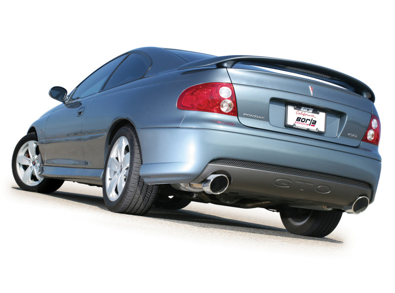 Borla 05-06 Pontiac GTO Coupe 2dr 6.0L 8cyl AT/MT 4spd/6spd RWD SS Catback Exhaust w/ inXin Pipe - 140165