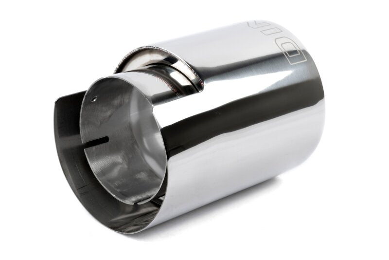 Dinan Double-Walled 4.5in Clamp-On Exhaust Tip - Polished - 4.5in Outlet / 3.25in Inlet - D663-0643-BOX