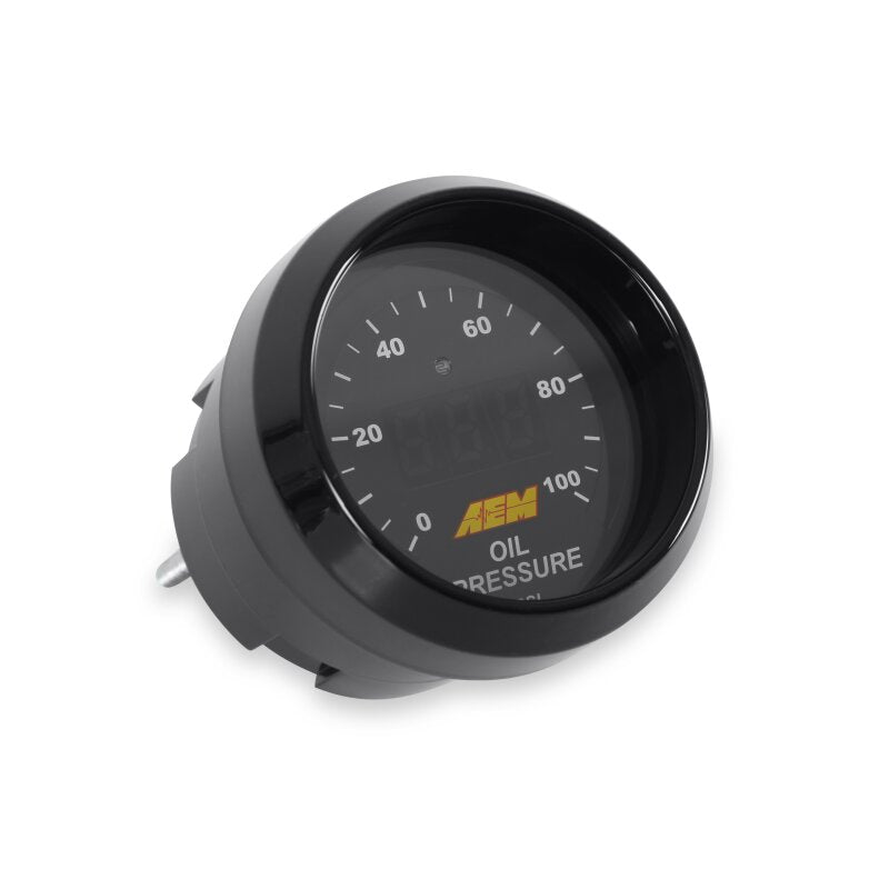 AEM 52mm Pressure (Oil or Fuel) Digital Gauge - 30-4401
