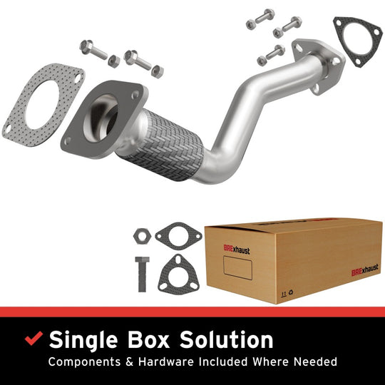 BRE Exhaust 08-12 Aura G6 Malibu 2.4L 3.5L Front Pipe Kit - 107-0097