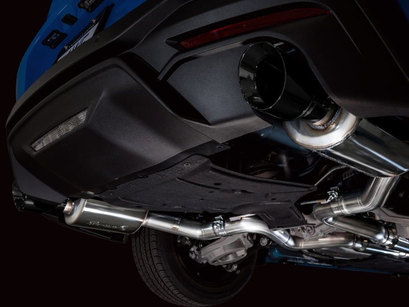 AWE Tuning 2024 Ford Mustang GT Fastback S650 RWD Touring Catback Exhaust w/ Dual Diamond Black Tips - 3015-33650
