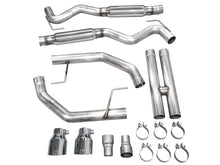 Load image into Gallery viewer, AWE 2024 Ford Mustang GT Fastback S650 RWD Track Edition Cat-Back Exhaust w/ Dual Chrome Silver Tips - 3020-32650