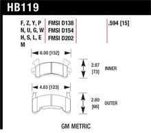 Load image into Gallery viewer, Hawk HP+ Street Brake Pads - HB119N.594