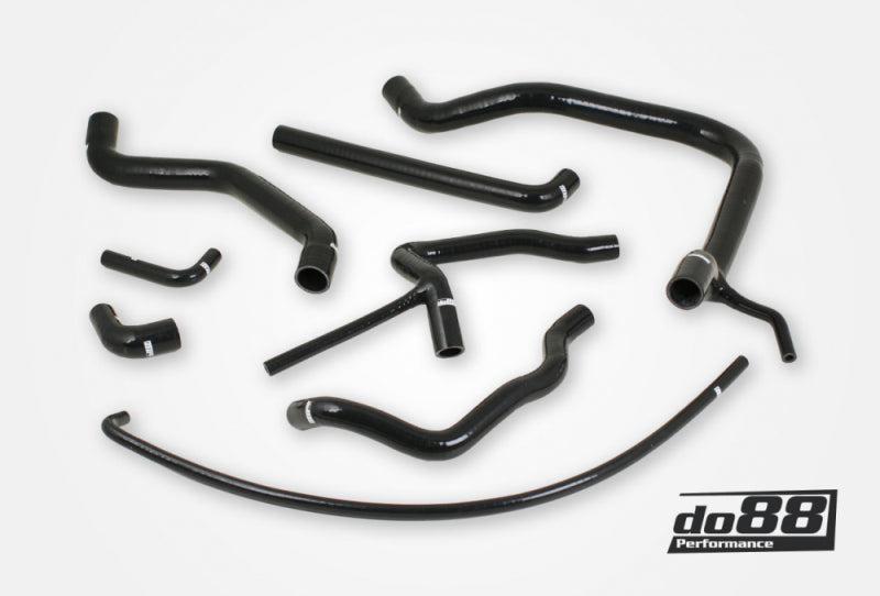 do88 SAAB 900 Turbo 16 84-93 Coolant Hoses Black - DO88-KIT50S