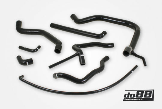 do88 SAAB 900 Turbo 16 84-93 Coolant Hoses Black - DO88-KIT50S