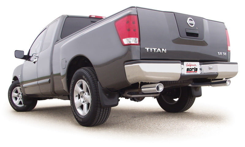 Borla 04-15 Nissan Titan 5.6L-V8 2&4WD Catback Exhaust System - 140079