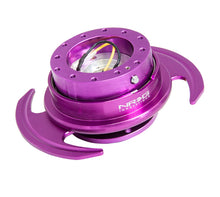 Load image into Gallery viewer, NRG Quick Release Kit Gen 3.0 - Purple Body / Purple Ring w/Handles - SRK-650PP