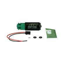 Load image into Gallery viewer, AEM 340LPH 65mm Fuel Pump Kit w/ Mounting Hooks - Ethanol Compatible - 50-1215