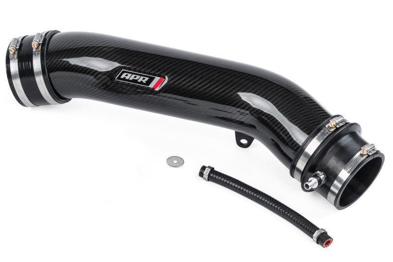 APR 17-20 Audi RS3/18-22 Audi TT RS Quattro (MK3) 2.5T TFSI Turbocharger Inlet Rear Carbon Tube - CI100038-B