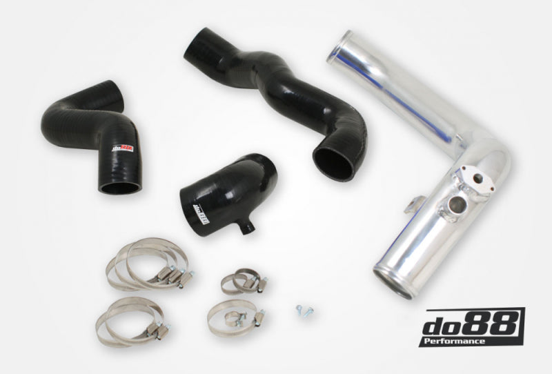 do88 SAAB 9-3 99-02 T7 Pressure Pipe w/Black Hoses - PP-03-OG93S