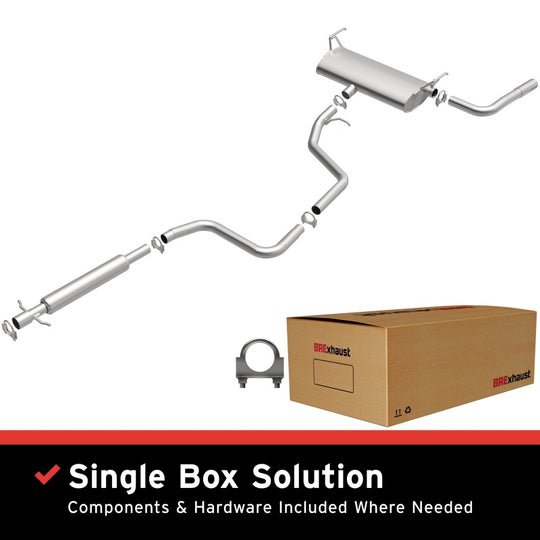 MagnaFlow BRE Exhaust Kit 08-12 Aura G6 Malibu 2.4L - 106-0259