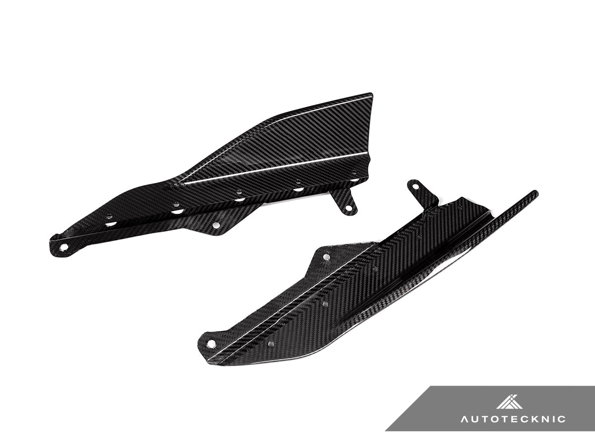 AutoTecknic Carbon Fiber Side Skirt Winglets - BMW G42 2-Series