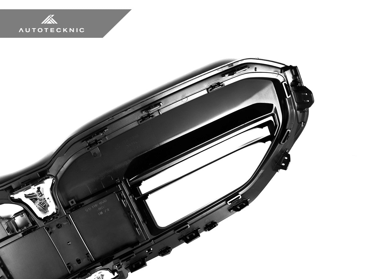 AutoTecknic Gloss Black Front Grille - BMW G60 5-Series