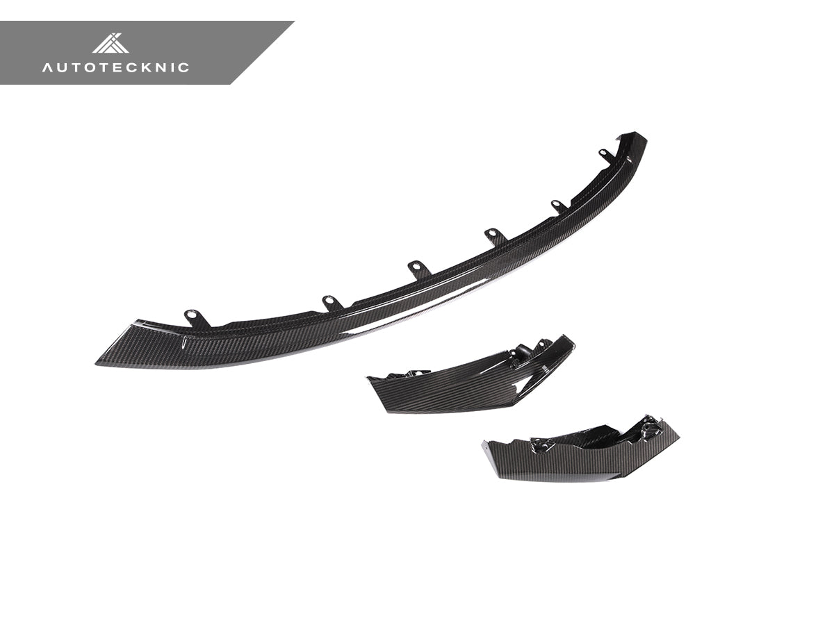 AutoTecknic Dry Carbon Competition Sport Front Aero Lip - BMW G80 M3 | G82/ G83 M4