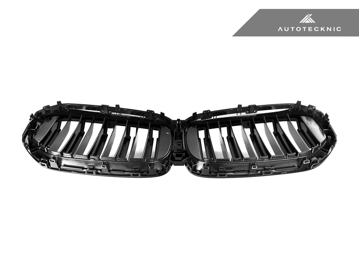 AutoTecknic Gloss Black Front Grille - BMW G05 X5 LCI