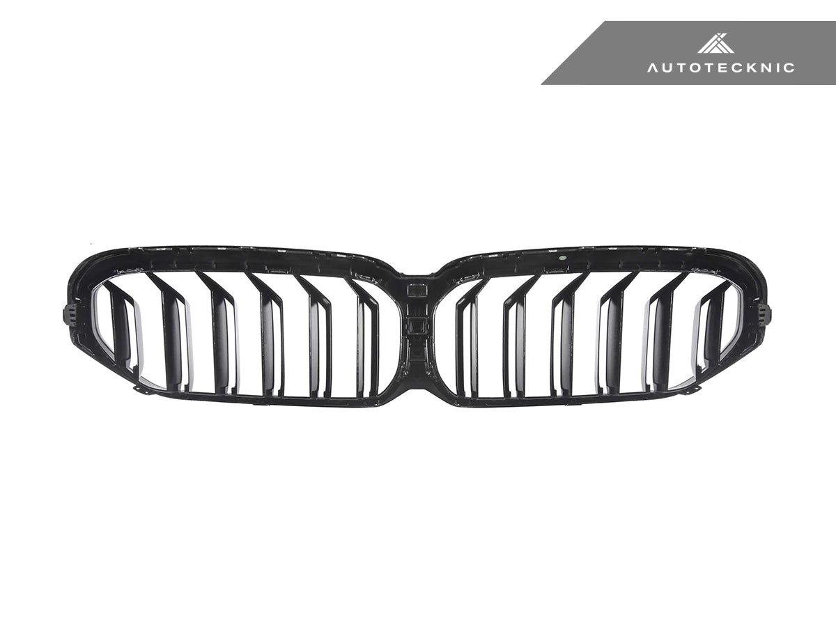 AutoTecknic Dry Carbon Fiber Dual-Slats Front Grilles - BMW G30 5-Series LCI