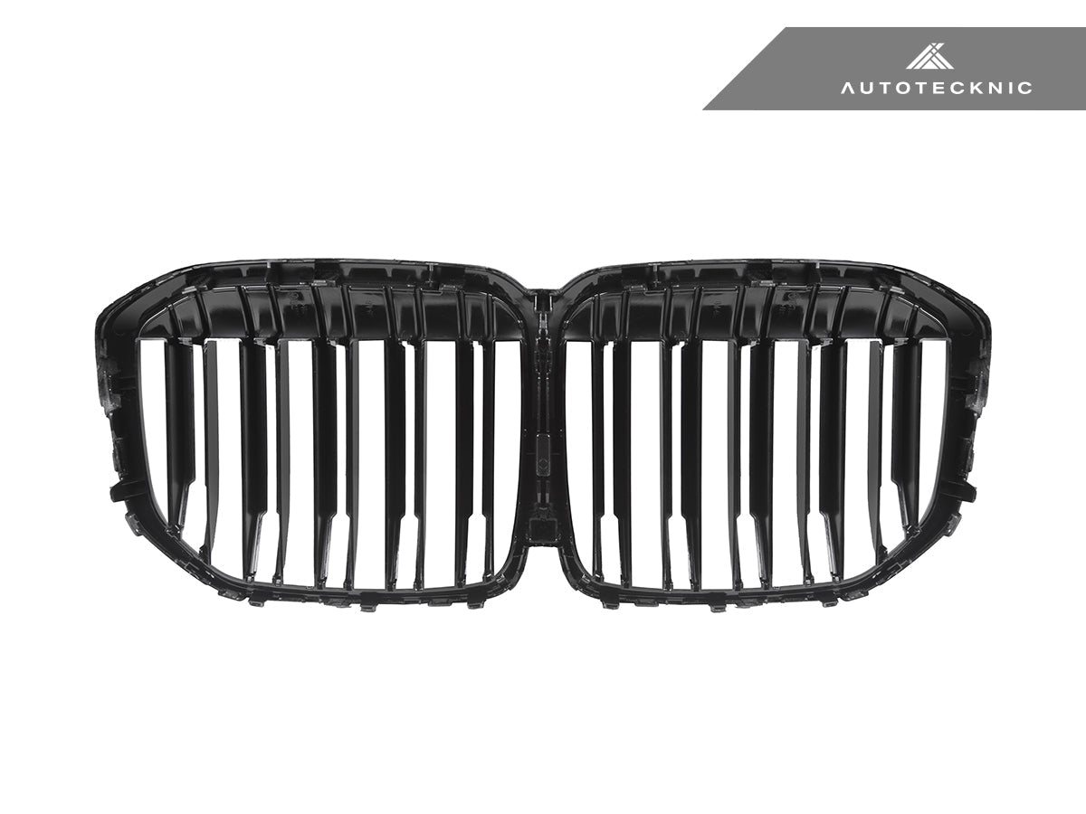 AutoTecknic Dual-Slats Dry Carbon Front Grille - BMW G07 X7 Pre-LCI