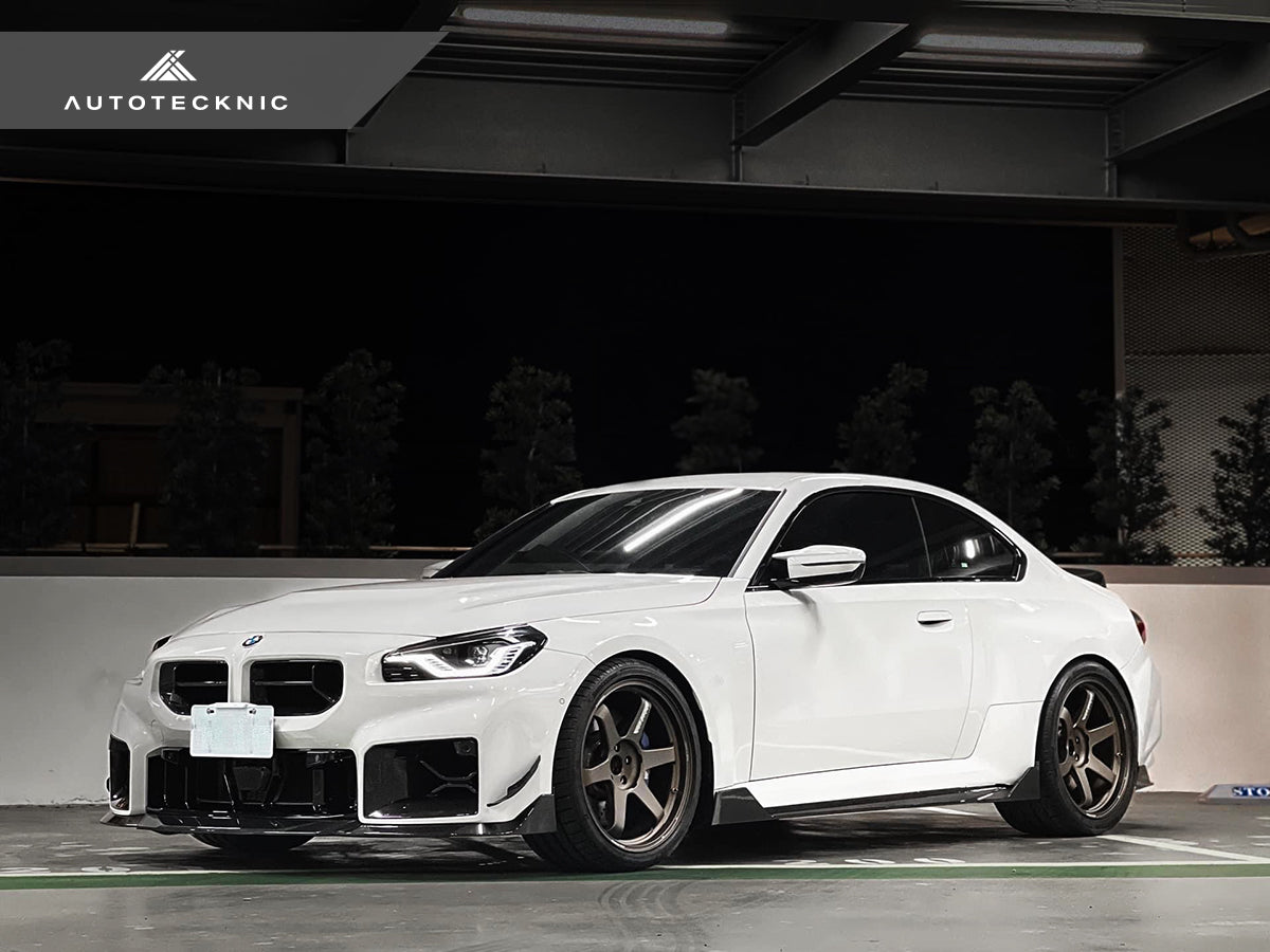 AutoTecknic Dry Carbon Canard Set - BMW G87 M2