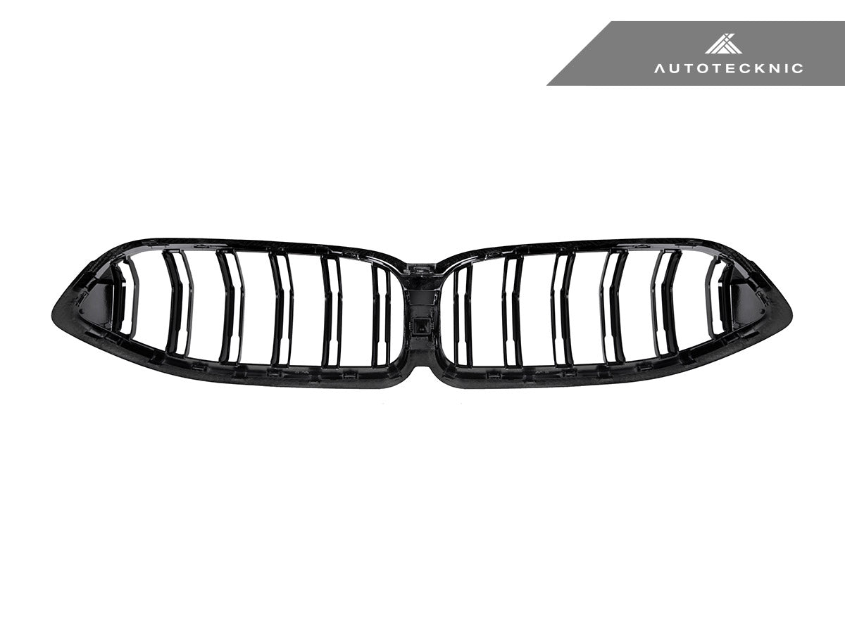 AutoTecknic Dry Carbon Dual-Slats Front Grille - BMW F91/ F92/ F93 M8
