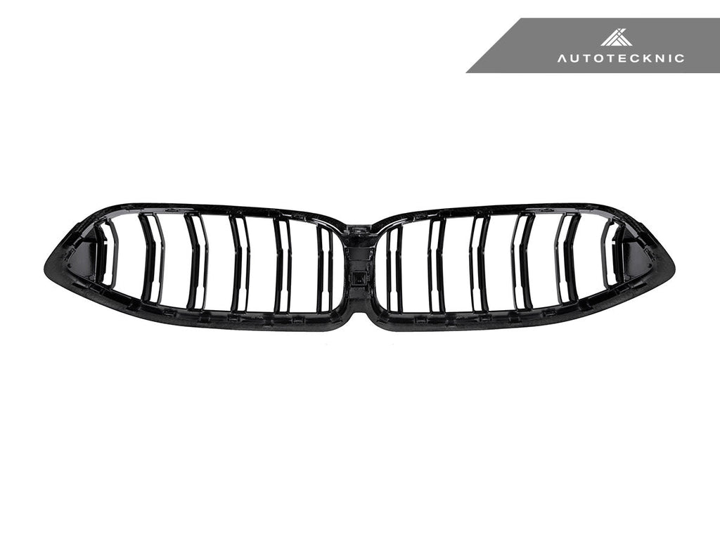 AutoTecknic Dry Carbon Dual-Slats Front Grille - BMW F91/ F92/ F93 M8