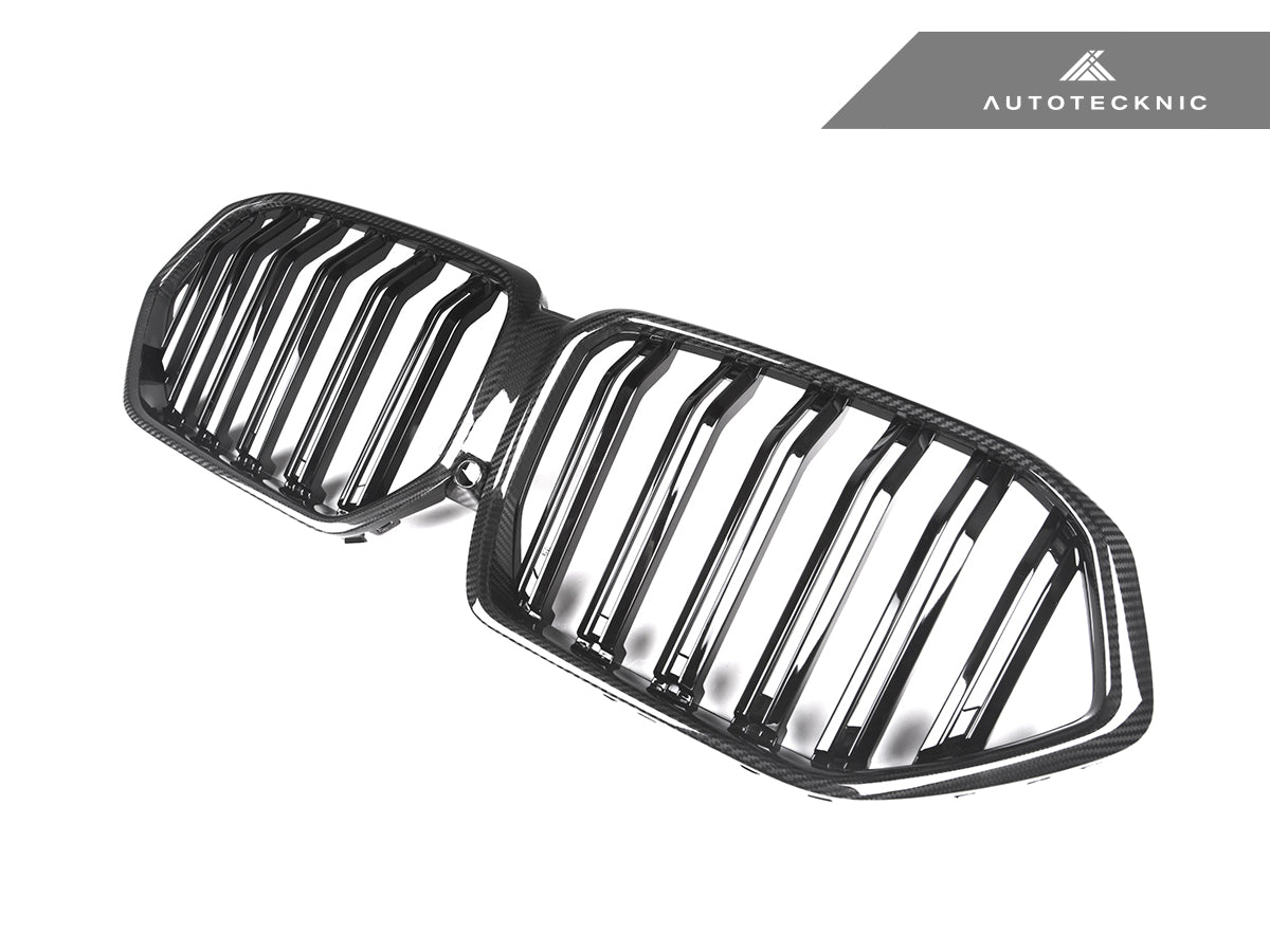AutoTecknic Dual-Slats Dry Carbon Front Grille - BMW G06 X6 Pre-LCI