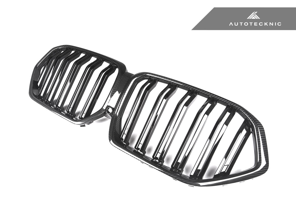 AutoTecknic Dual-Slats Dry Carbon Front Grille - BMW G06 X6 Pre-LCI
