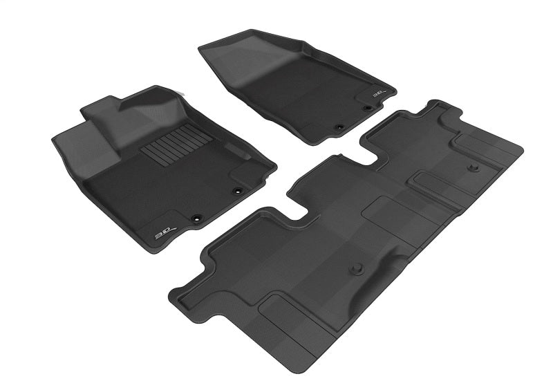 3D MAXpider 13-20 Nissan Pathfinder Kagu Black Full Set - L1NS05801509
