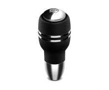 Load image into Gallery viewer, Momo Automatico Shift Knob - Black Leather, Chrome Insert - AUTOBK1