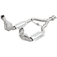 Load image into Gallery viewer, MagnaFlow Direct Fit Catalytic Converter 96-98 Ford Mustang 3.8L - 93344