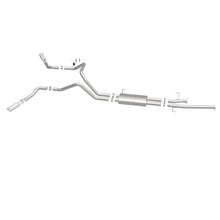 Load image into Gallery viewer, MagnaFlow Cat-Back 10-15 Toyota Tundra SC LB / CC SB 4.6L/5.7L V8 SS 2.5 Dual Split Rear 4in Tip - 19232
