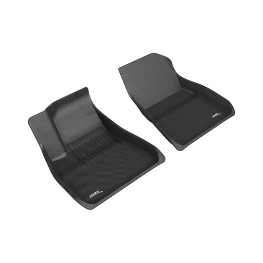 3D MAXpider 2018-2019 Tesla Model 3 Kagu 1st Row Floormat - Black - L1TL02611509