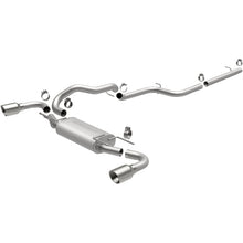 Load image into Gallery viewer, MagnaFlow 10-12 Mazda 3 L4 2.5L Hatchback Split Rear Exit Stainless Cat Back Performance Exhaust - 15146
